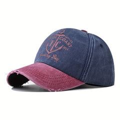 Cotton Graffiti Print Baseball Cap for Men