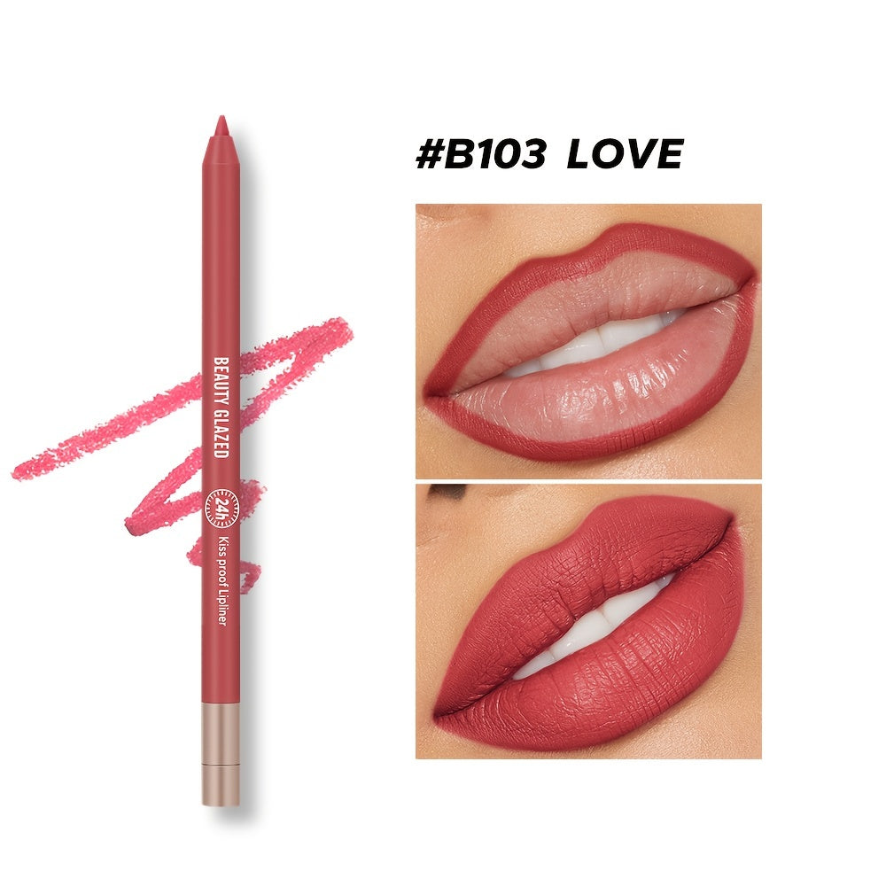 Waterproof Lip Liner Matte Pencil - Lip Plumping Cosmetics