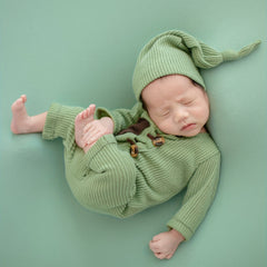 3 Pcs Baby Photo Costume Hat Pillow Onesie