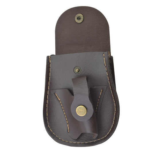 Slingshot Pouch Catapult Steel Ball Ammo Bag PU Leather Waist Pouch