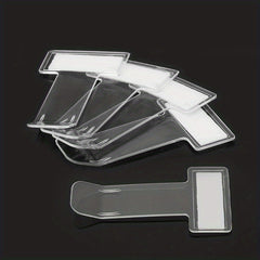 5pcs Car Parking Ticket Clip Auto Fastener Organizer