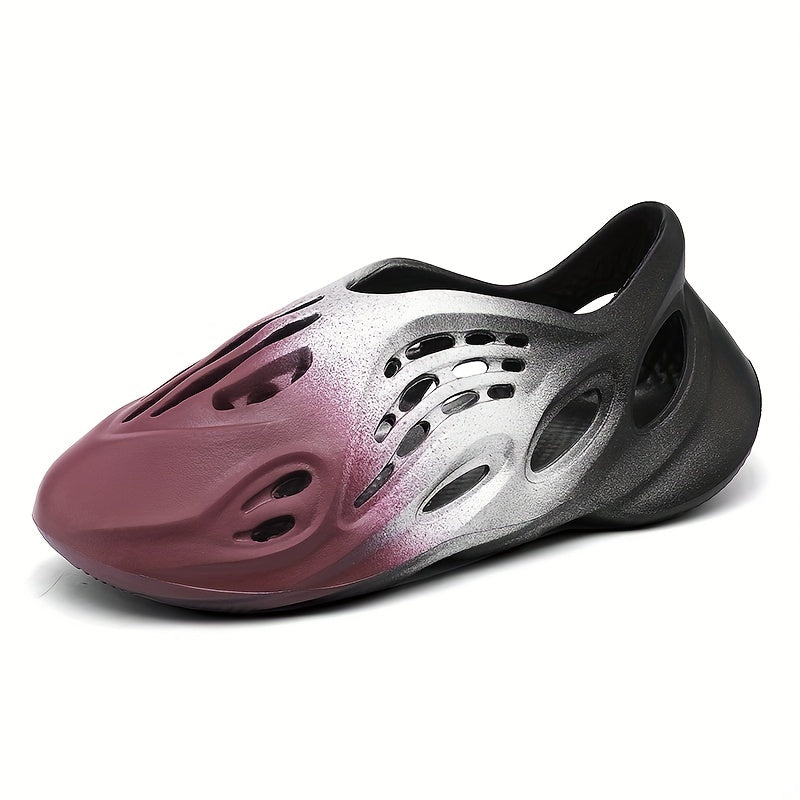 Foam Runner Shoes Gradient Sandals Slip on Quick Dry Water Shoes