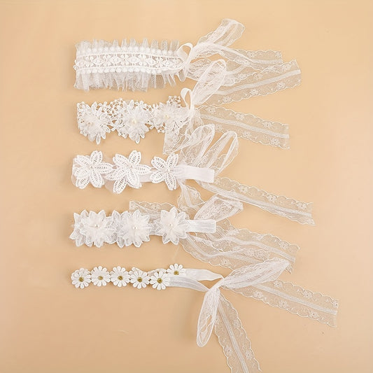 Lace Headband Flower Hair Bands for Baby Girl