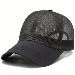 Stay Protected This Summer With Our Breathable Sunshade Mesh Hat