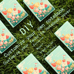 Personalized Waterproof Soft Cover Notebook with Custom Photo Rubber Sleeve
