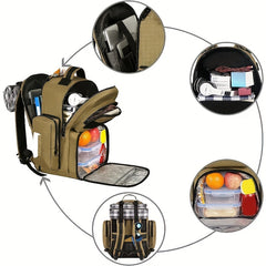 MATEIN Insulated Cooler Backpack for Men 17-Inch Travel Laptop Bag with USB Port