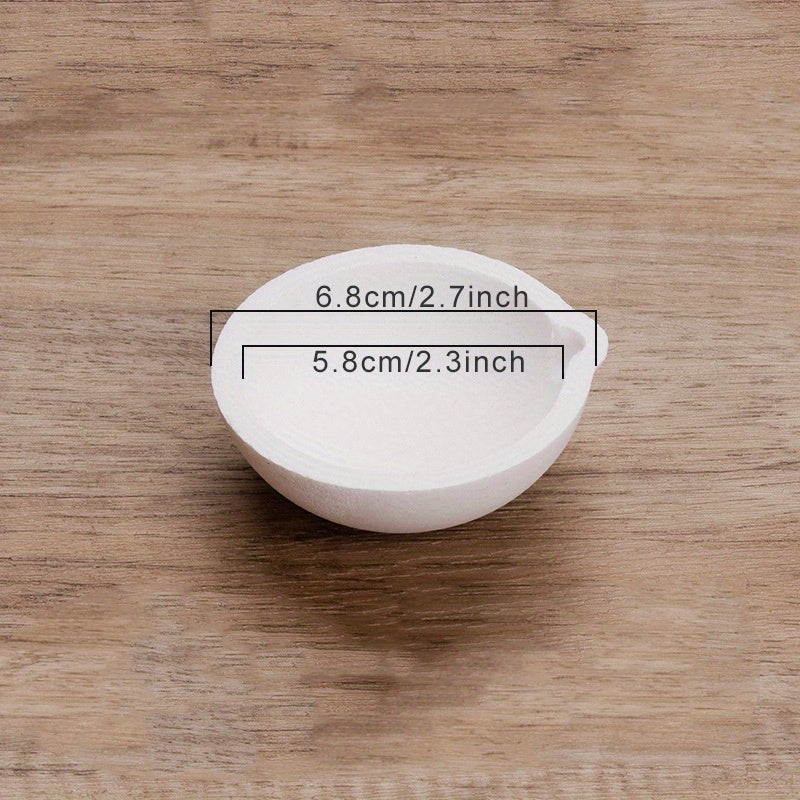 Quartz Silicone Melting Crucible Dish Bowl Pot Casting Container