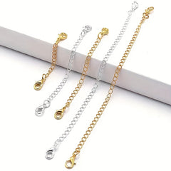 Stainless Steel Necklace Extender 5.08cm 7 10 15 For DIY Jewelry Making