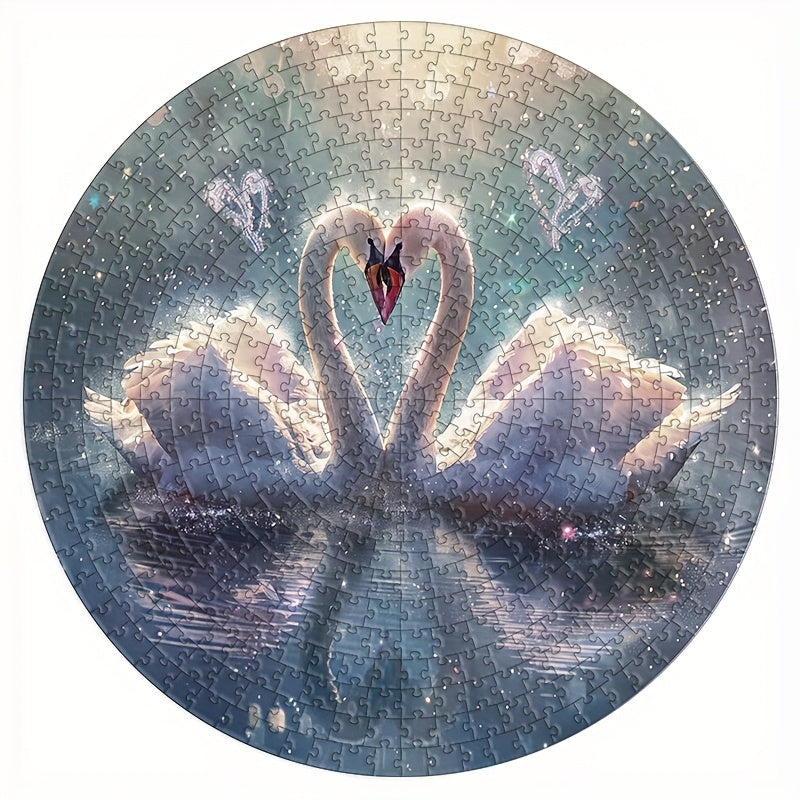 1000pc Swan Close-Up & Planets with Telescope Puzzle