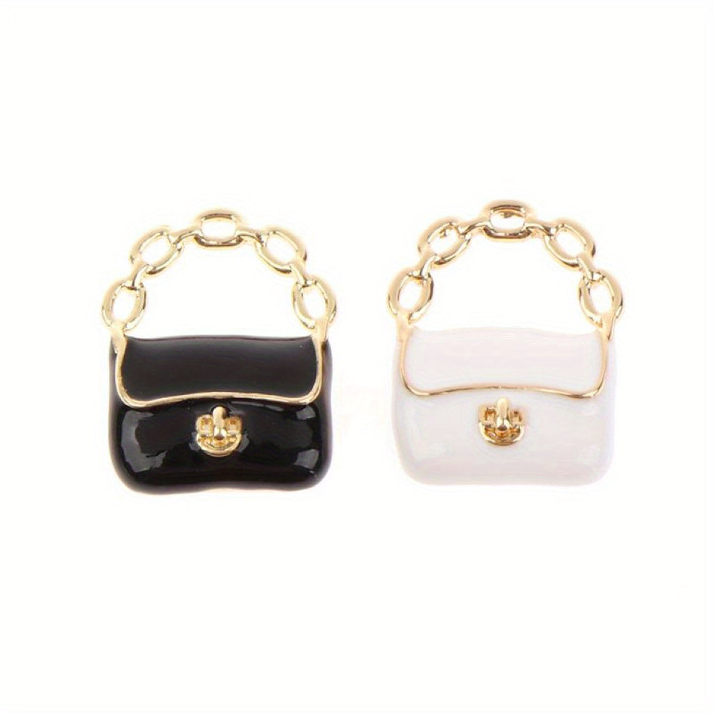 Mini Metal Handbag Ornament 3D Solid Small Purse Model