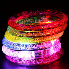 Multicolor Glow Bracelets LED Stick Bracelets for Christmas