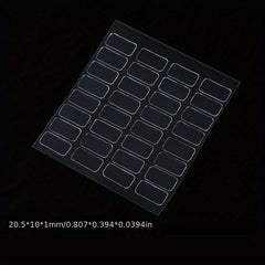 200pcs Transparent Non Marking Double Sided Tape Blind Box Foot Pad