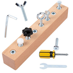Kids' Life Skills Toy Screwdriver Busy Board