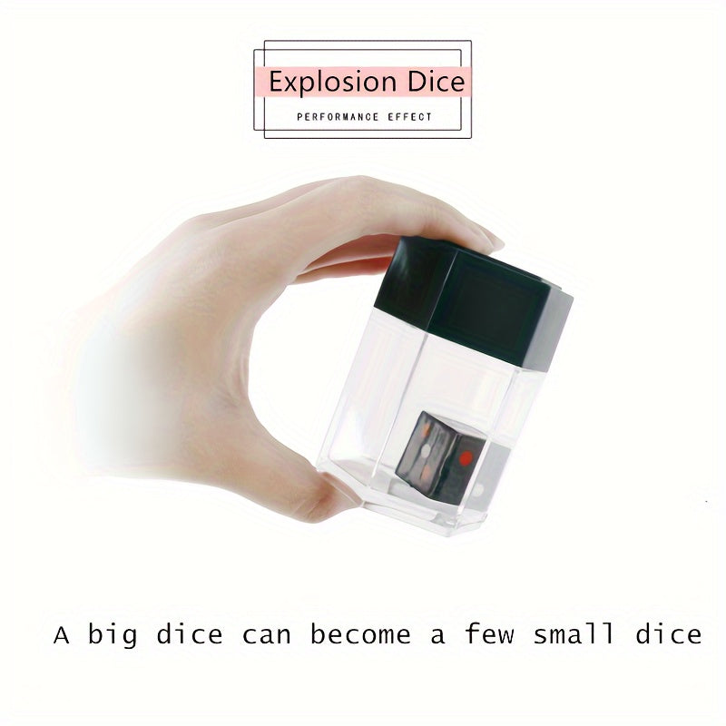 Magic Explosion Dice Trick - Transform One Large Die Into Eight Mini Dice