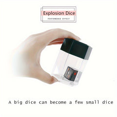Magic Explosion Dice Trick - Transform One Large Die Into Eight Mini Dice