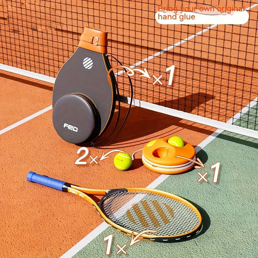 Aluminum Tennis Racket & Training Set