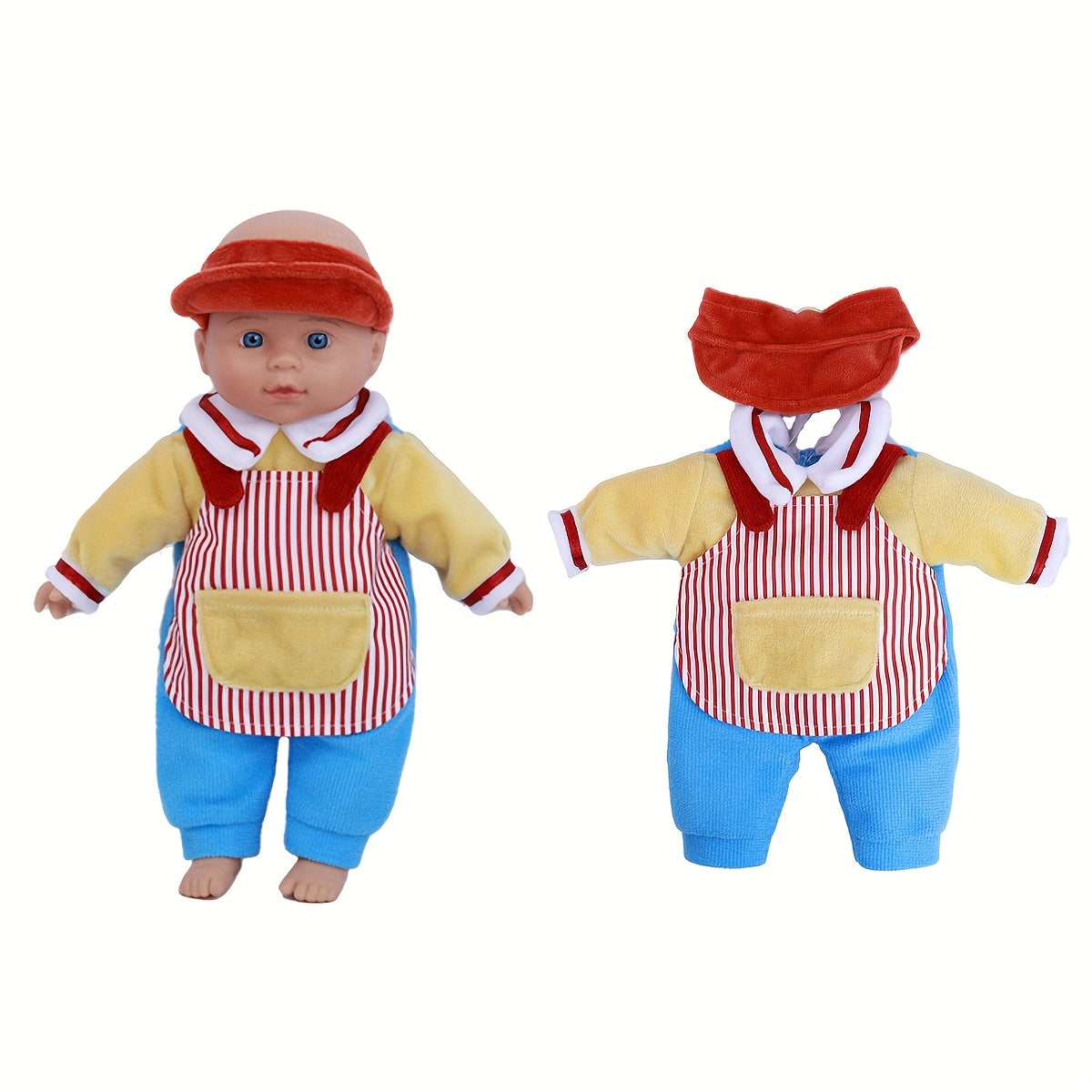 13 Inch Reborn Doll Clothes Set for Boys and Girls' Role Playing
