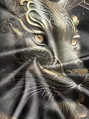Men's Totem Lion Graphic T Shirt 3D Digital Print Active Stretch