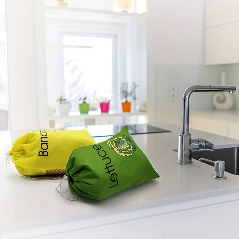 Yellow Banana Storage Bag Green Vegetable Preservation Bag Prevent Ripening