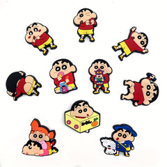 10PCS Cartoon Anime Shoe Charms Clogs Shoes Accessories