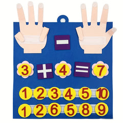 Toddler Math Toy Interactive Learning with Buttons Large Size