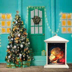 Christmas Snow Night Light LED Decoration Sound Combo Nursery Room Decor
