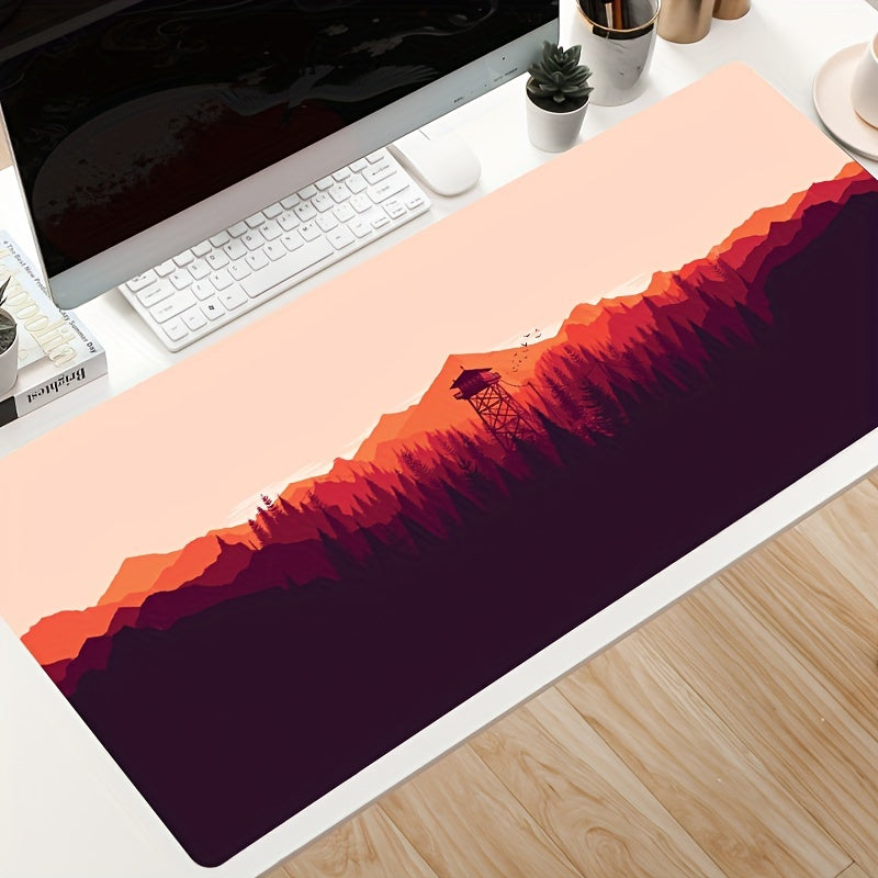 Personality Creative Thickened Office Keyboard Computer Desk Pad