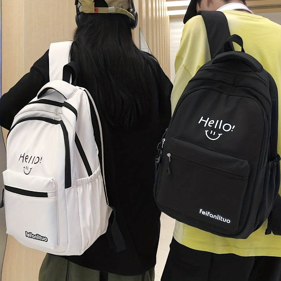 Preppy Style School Backpack for Students