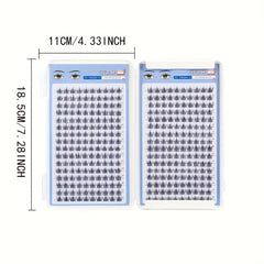 Segmented Curling False Eyelashes Lightweight Soft Makeup