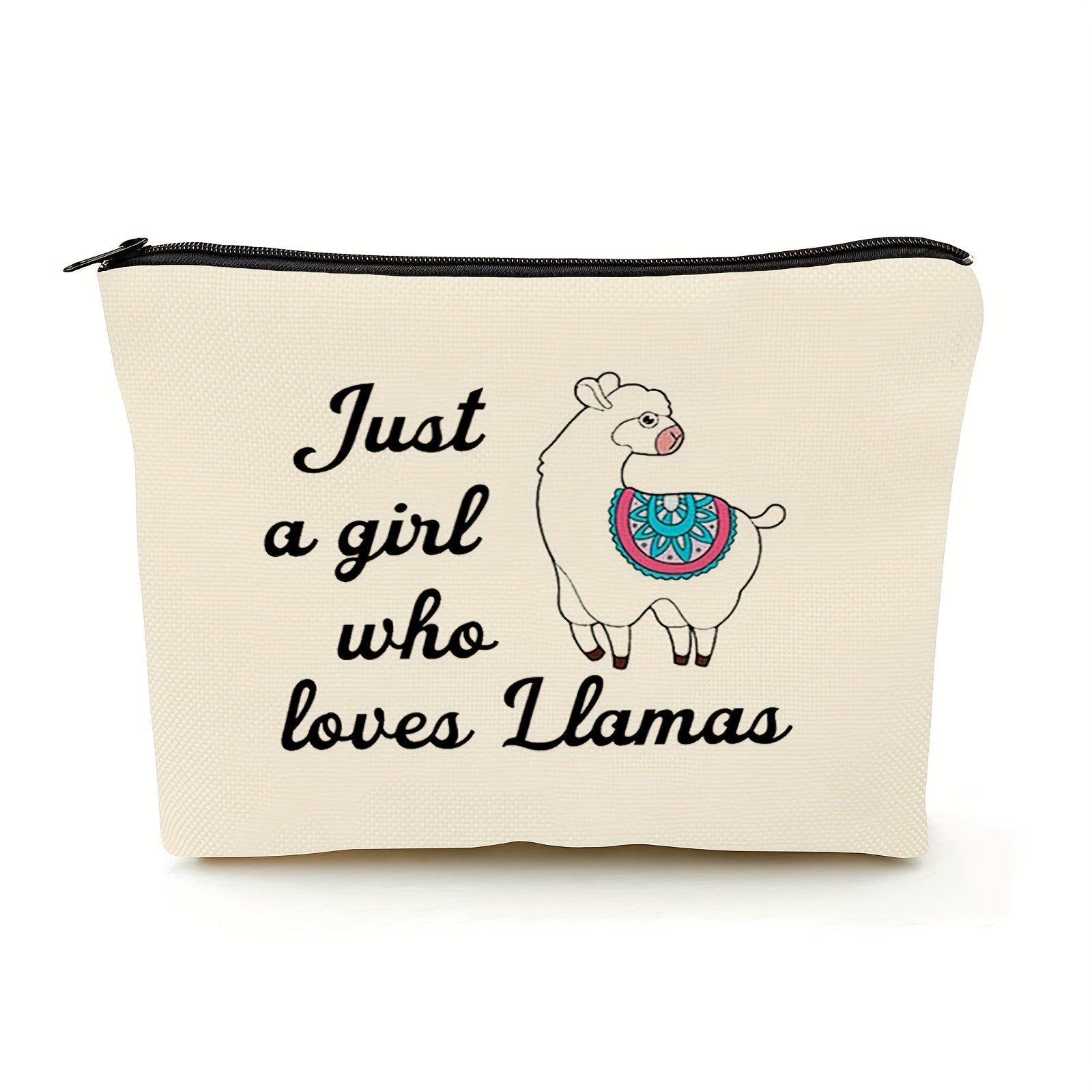 Llama Cosmetic Bag Travel Llama Makeup Bag