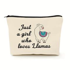 Llama Cosmetic Bag Travel Llama Makeup Bag