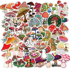 50pcs Doodle Stickers Waterproof for Journals Suitcases Phones
