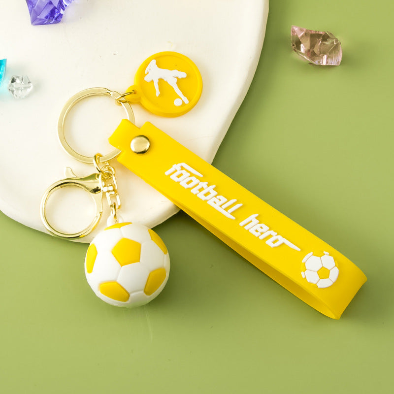 Football Keychain For Men Car Creative Keychain Pendant For Men