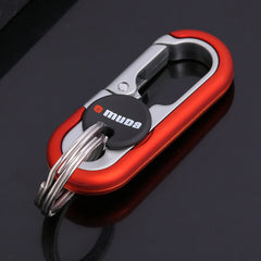1pc Car Key Chain Metal Key Ring Men's Waist Hanging Key Pendant