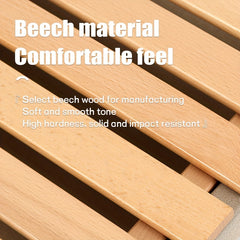 Solid Wood Folding Beach Chair for Camping & Fishing
