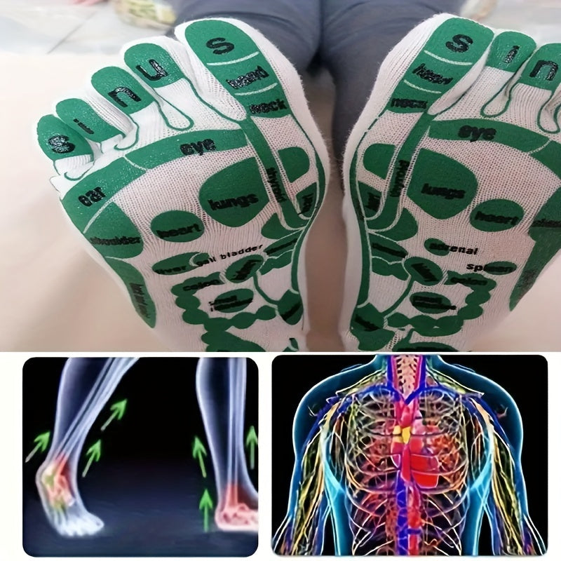 Foot Pain Relief Massage Socks & Stick Set