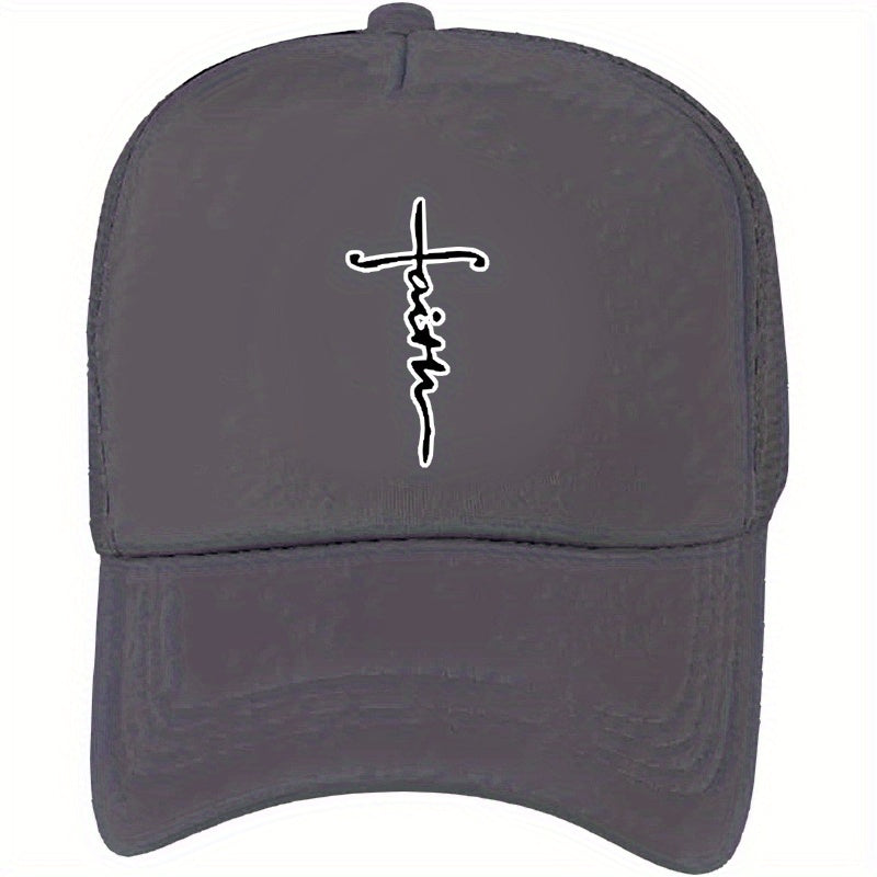 Unisex Sunshade Preppy Style Adjustable Baseball Cap For Outdoor Sport