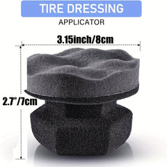 Tire Shine Applicator Pads for Car Detailing 3 Pack 15in