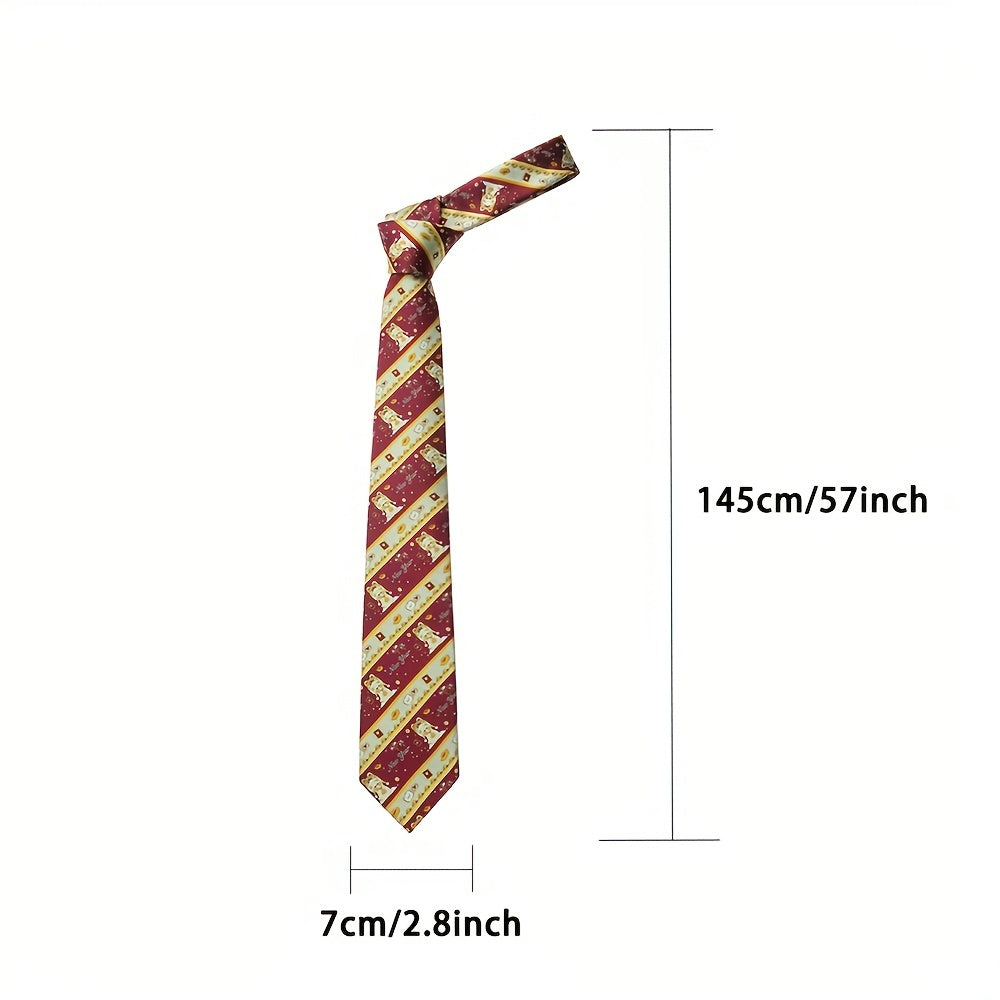Polyester Men's Tie Bow Tie College Style Jacquard Clothing Accessories