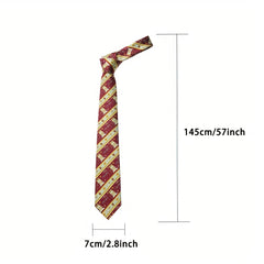 Polyester Men's Tie Bow Tie College Style Jacquard Clothing Accessories