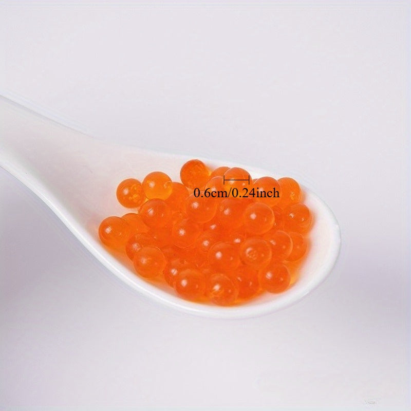 10pcs Simulated Caviar Models for DIY Crafts Appetizer Displays Themed