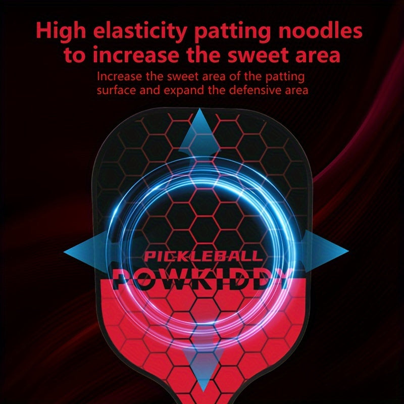 PP Honeycomb Core Pickleball Paddle Fiberglass Unisex Racket