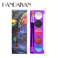 UV Water Soluble Body Paint Halloween Makeup Palette
