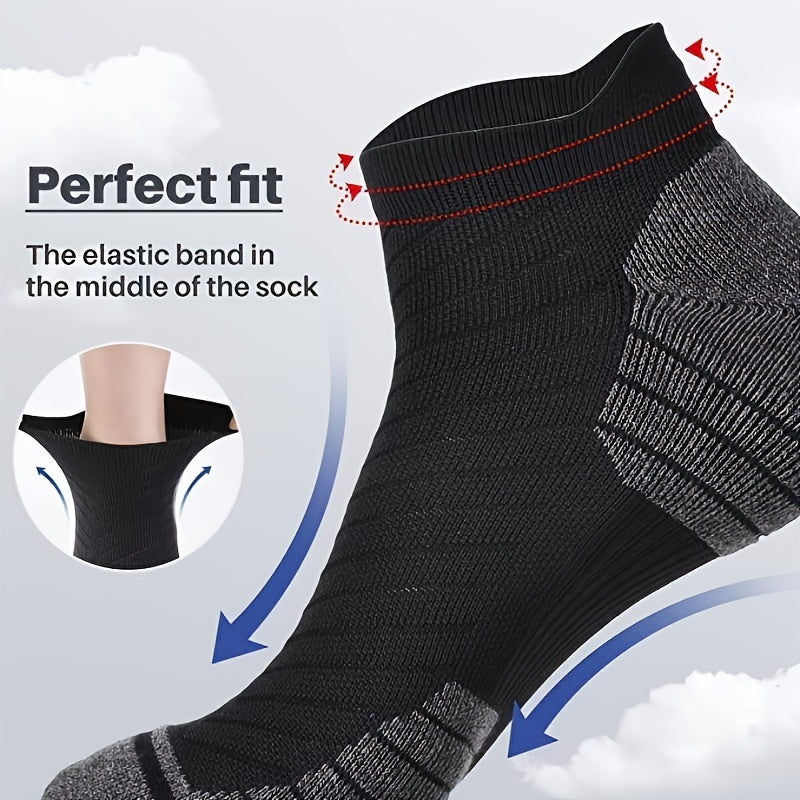 Breathable Compression Ankle Socks for Running