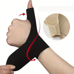 Adjustable Thumb Joint Support Wrist Guard for Sports and Weightlifting