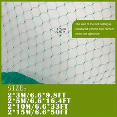 Garden Bird Netting Protect Plants Trees Plastic Trellis Netting