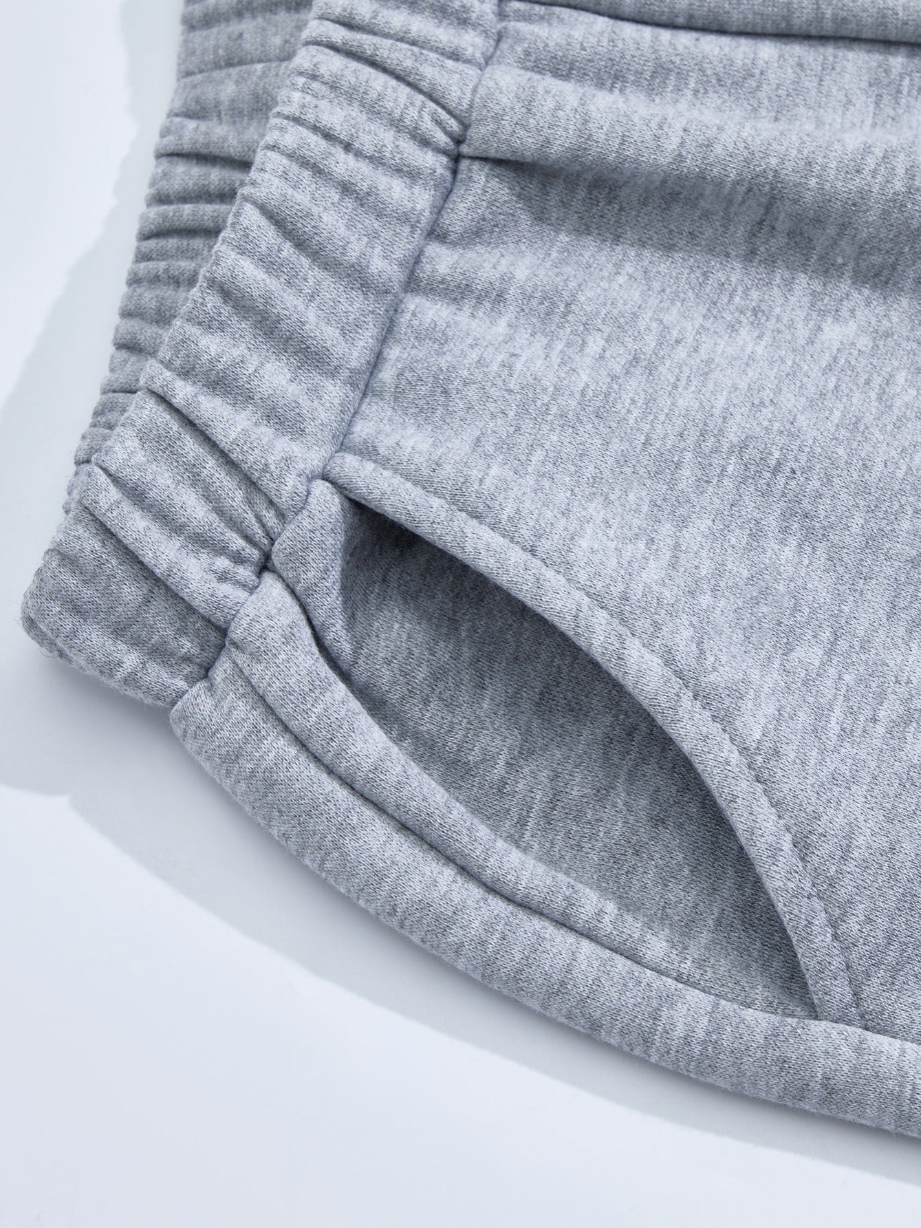 Girls Thermal Lined Fleece Elastic Waist Sweatpants