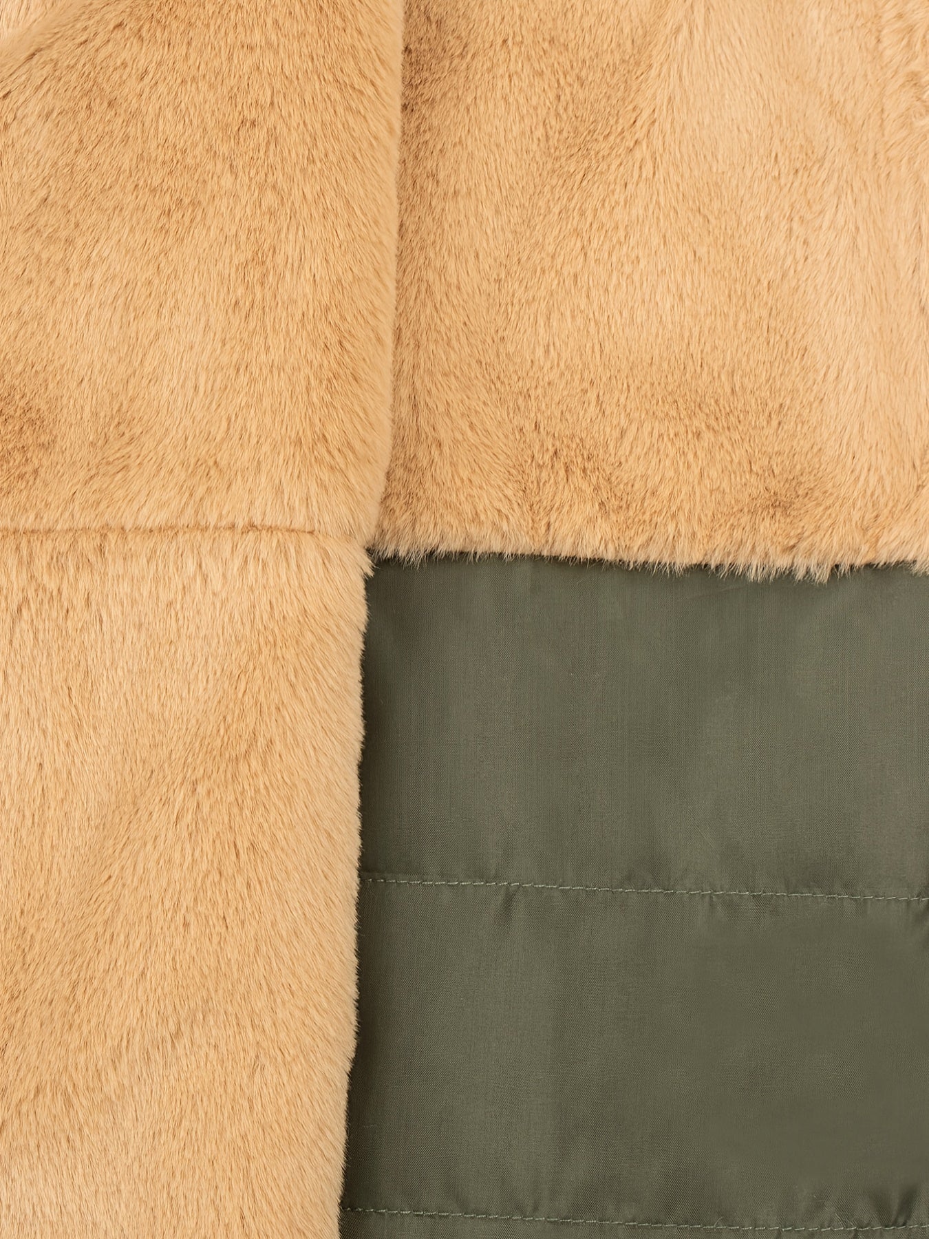 Hooded Full Zipper Coat Warm Mid-length Outerwear