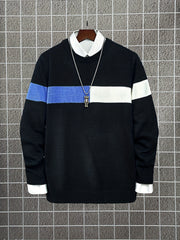 Men's Casual Pullover Knit Soft Sweater