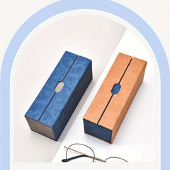 Double Layer Glasses Case Portable Sunglasses Myopia Glasses Case